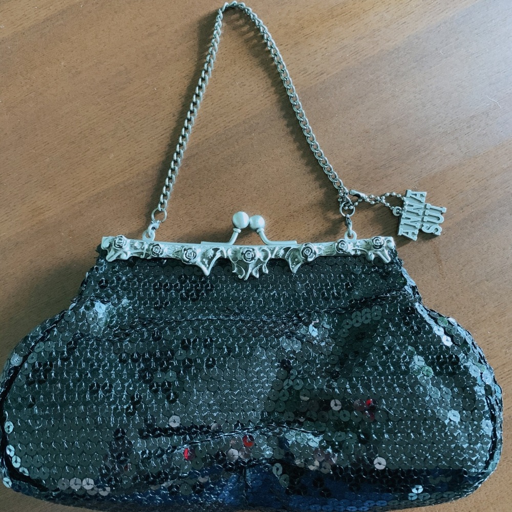 Anna Sui Classic Sequin Bag